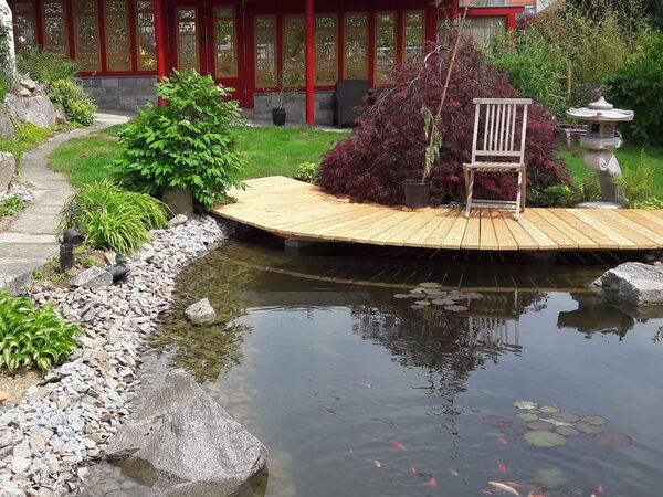 Wasser im Garten - Referenzbild