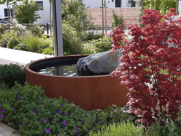 Wasser im Garten - Referenzbild